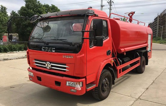 東風多利卡消防灑水車︱8噸消防